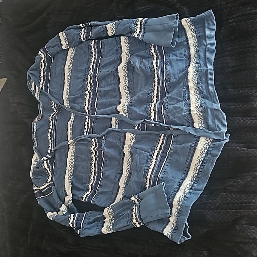 2/$25Eddie Bauer mixed knit sweater